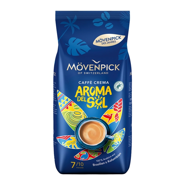 Mövenpick Caffè Crema Aroma del Sol - 1kg Kaffebønner