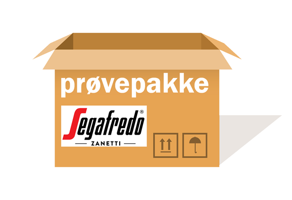 Segafredo prøvepakke 4x 500g kaffebønner