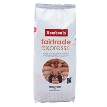 Rombouts Fairtrade Expresso - 1kg kaffebønner