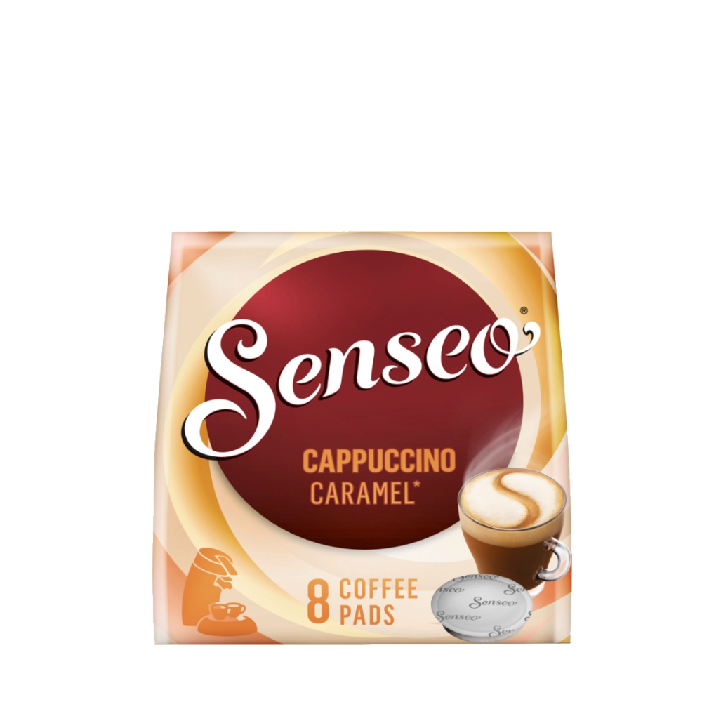 Douwe Egberts Senseo Latte Caramel Coffee Pods 10 Pads / 5