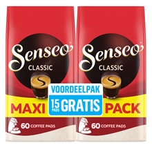 Senseo Classic 2 poser med 60 kaffepuder