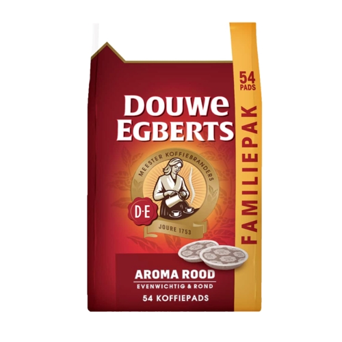 Douwe Egberts Aroma Rood - 54 kaffepuder