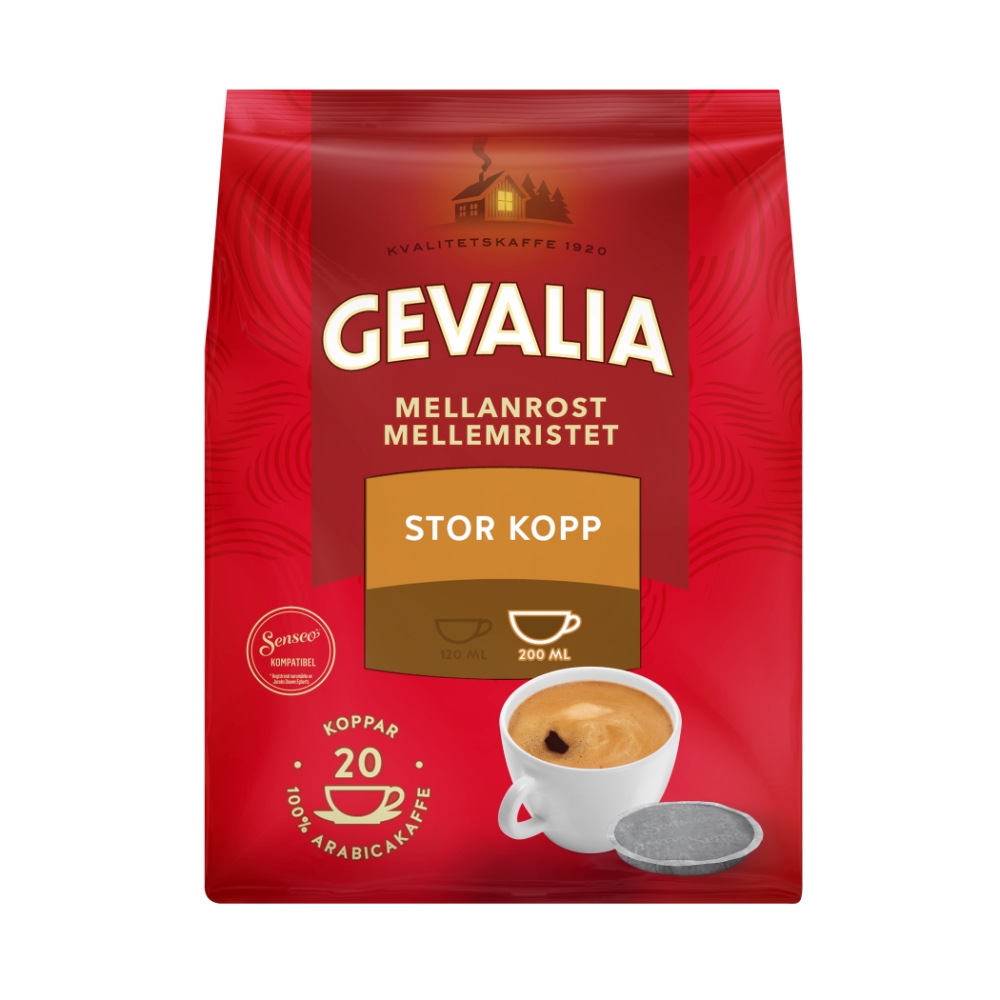 Stige partikel tak skal du have Senseo Gevalia Large - Kaffekompagniet.com