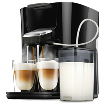 Lav lækre kaffedrikke med frisk, opskummet mælk.
