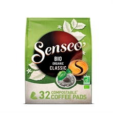 Senseo Classic Organic - 32 Økologiske kaffepuder