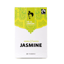 Økologisk grøn Fairtrade te med jasmin
