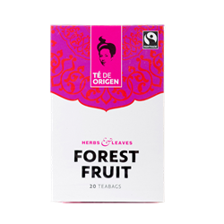 Økologisk sort Fairtrade te med hindbær og skovbær