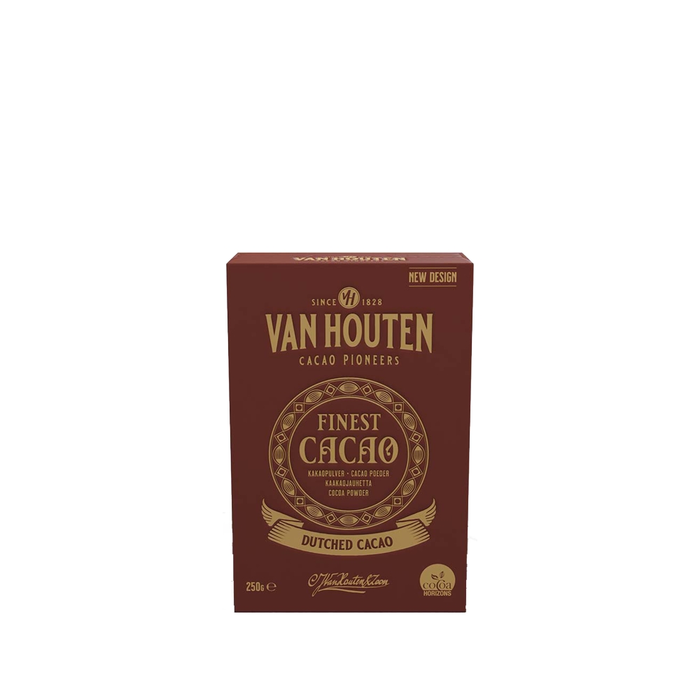 Van Houten - 100% Kakaopulver - Plåtburk 460g - Pralinhuset