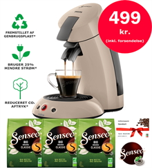 Senseo maskine ECO Nougat Kampagne Tilbud